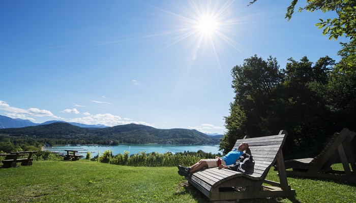 Wanderbild am Wörthersee