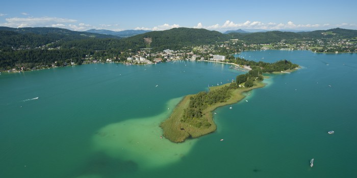 Insel bei Pörtschach am Wörthersee