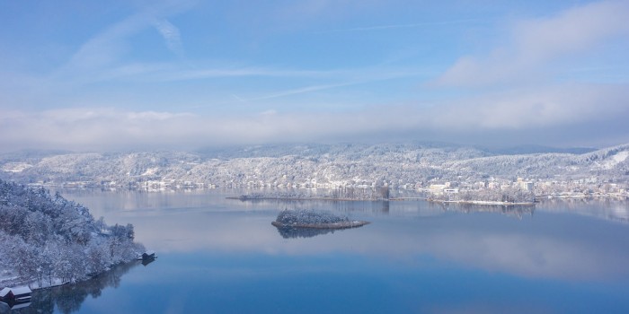 Winter am Woerthersee