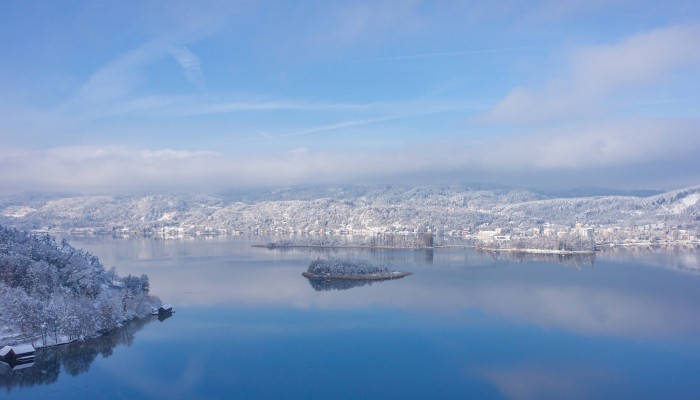 Winter am Woerthersee