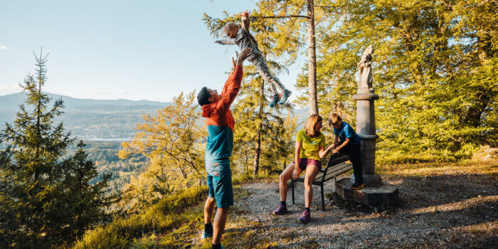 Wandern mit der Familie am Wörthersee