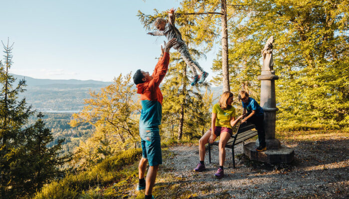 Wandern mit der Familie am Wörthersee